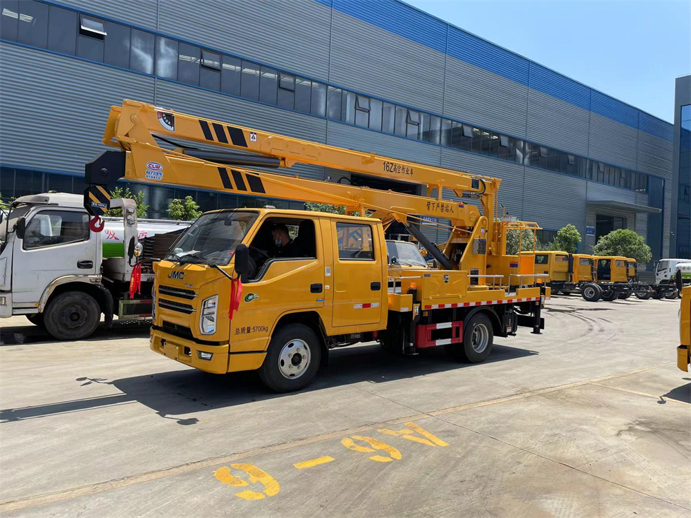 江鈴順達16米折臂式高空作業(yè)車配置參數(shù)